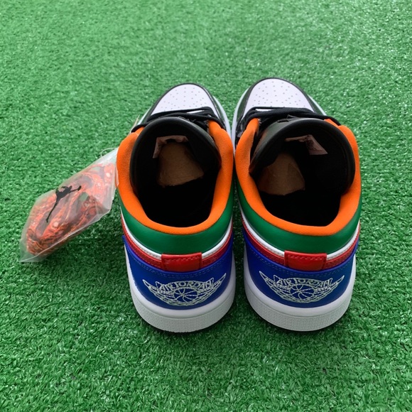 🍭⚫️*NEW* Air Jordan 1 Low “Multi-Colour” (W) - Picture 5 of 10
